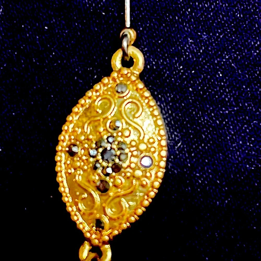 Lucky Brand EST -1990 Triple Drop Earrings - Picture 4 of 6